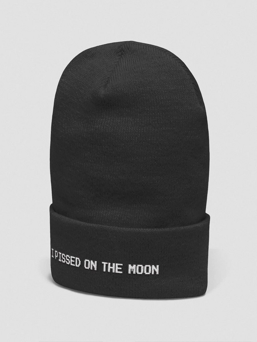 I PISSED ON THE MOON BEANIE product image (2)