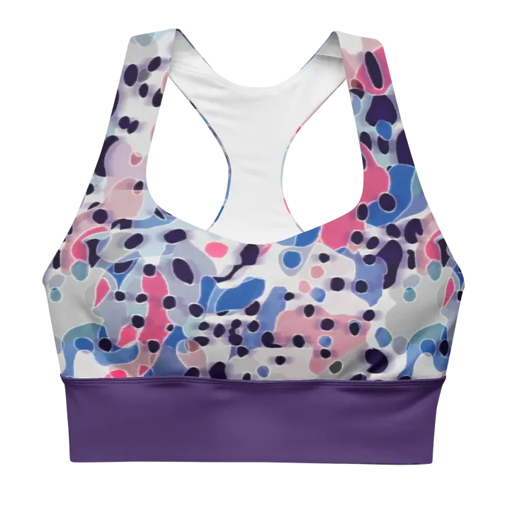 Sharp vision Recycled Longline Sports Bra product image (1)