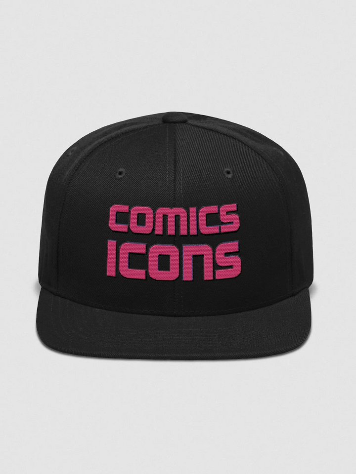 Iconic Pink Logo Snapback Cap product image (6)