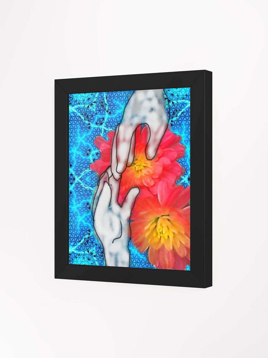 Let Go Just Enough For Fate Framed Poster product image (46)