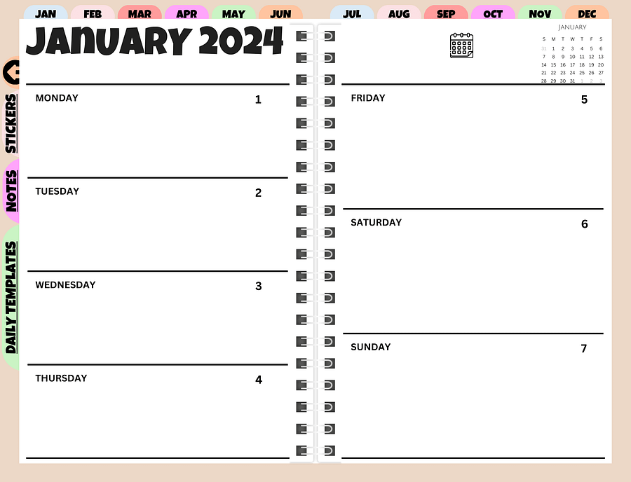 My Digital Planner 2024 product image (4)