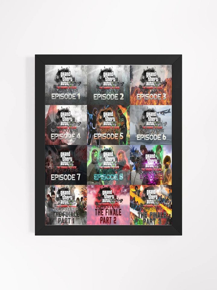 ZAR Collage Matte Poster product image (3)