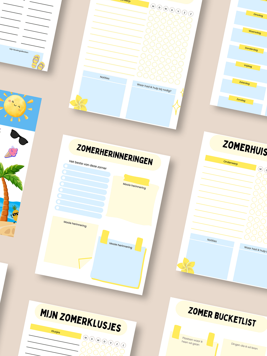 Vakantieplanner voor kinderen en tieners product image (6)