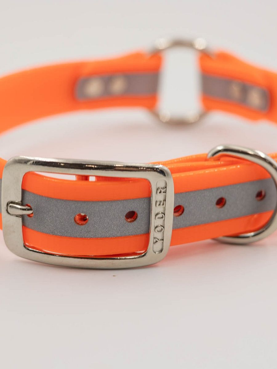 Waterproof Reflective Safety Dog Collar Bright Colors product image (7)