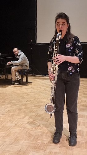 Spontaneous Piano and Bass Clarinet Improvisation! 

#improvisation #bassclarinet #piano #homayoonkazemi #femkevandenbergh #u...