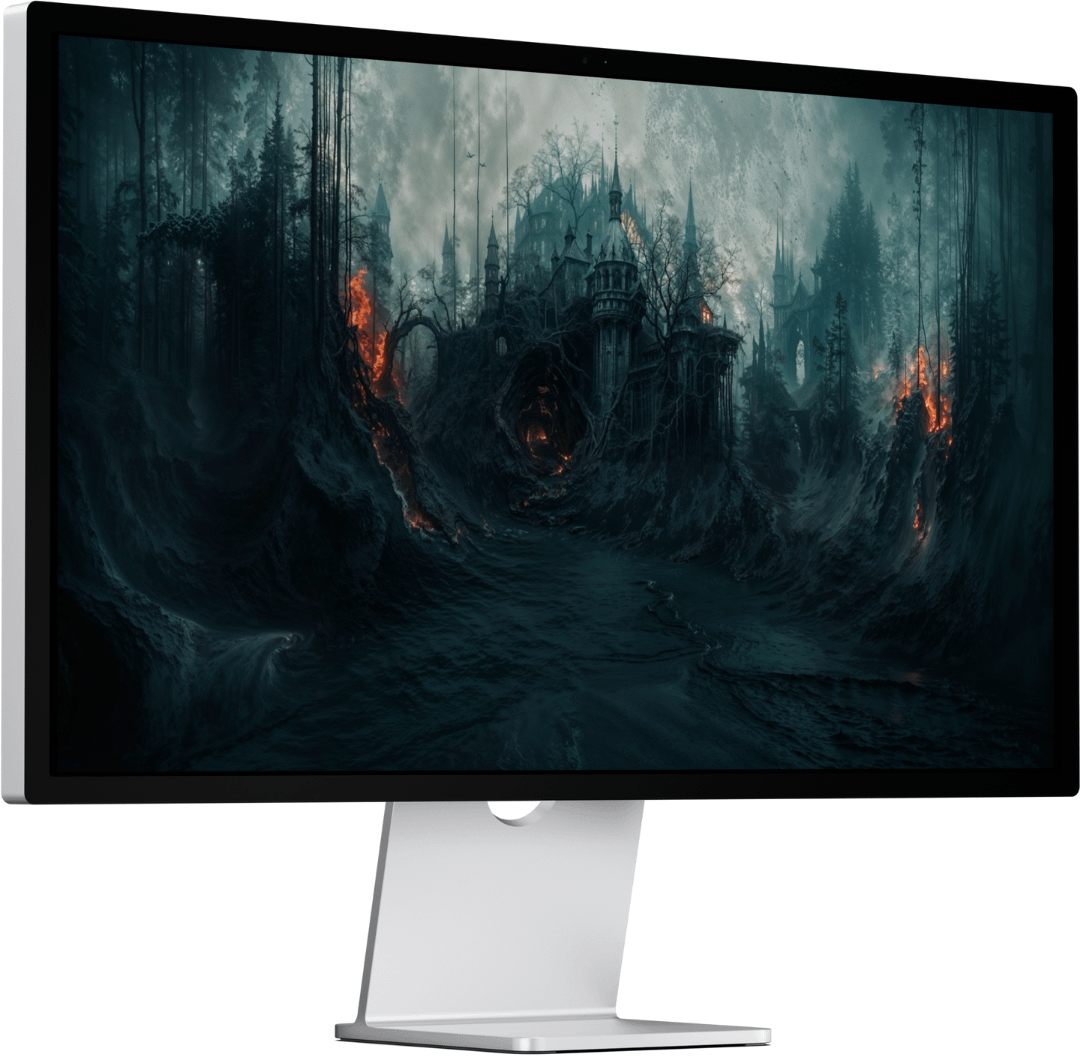 Haunted Citadel Desktop Wallpaper product image (1)