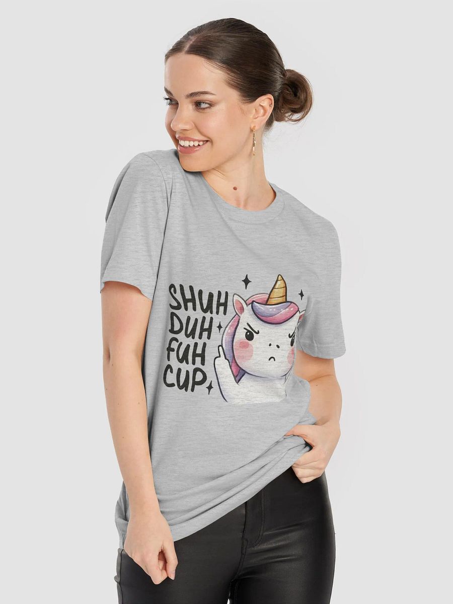 Grumpy Unicorn Middle Finger T-Shirt product image (73)