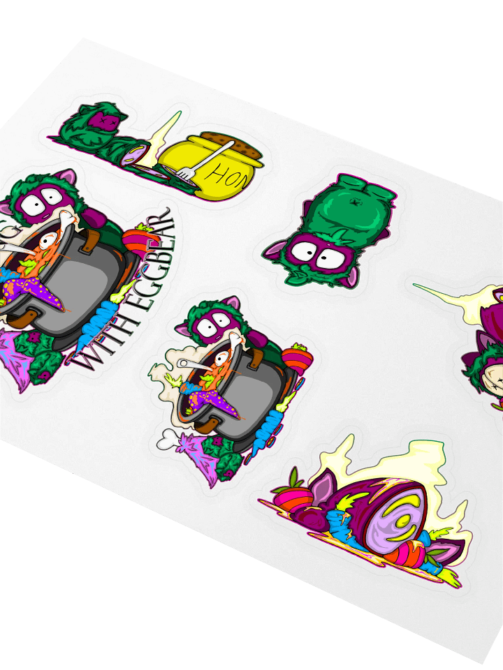 Cooking With Eggbear Stickers product image (2)