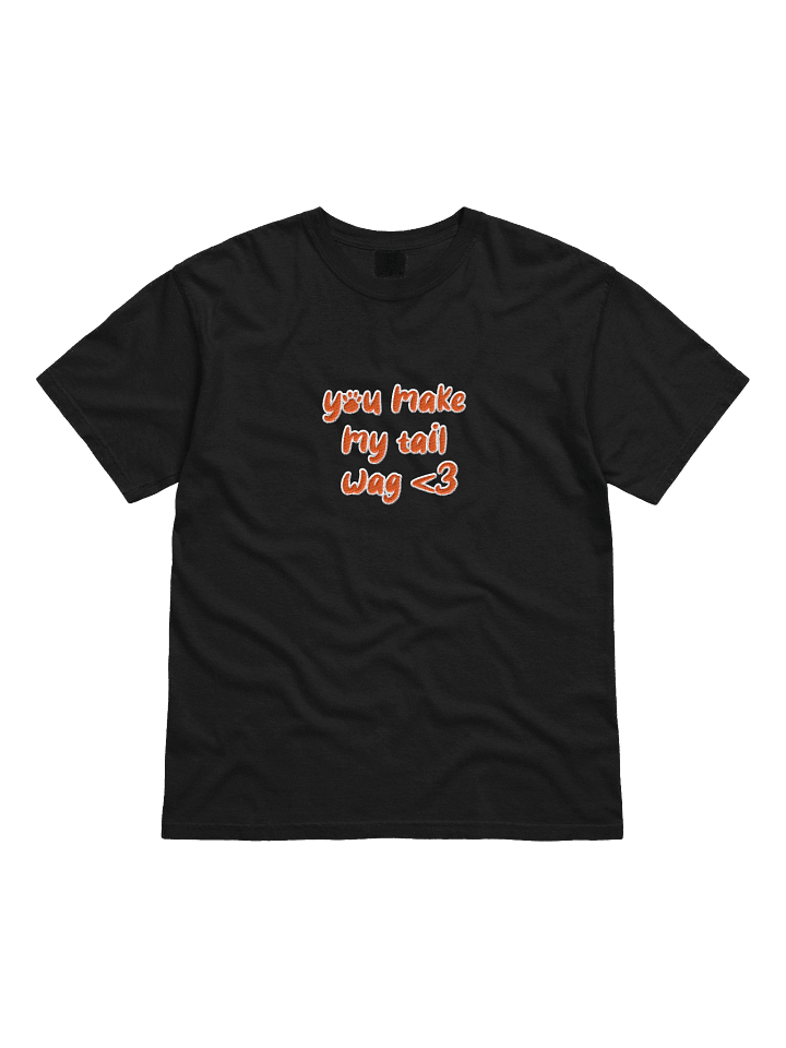 wagging | embroidered comfort colors heavyweight t-shirt product image (1)