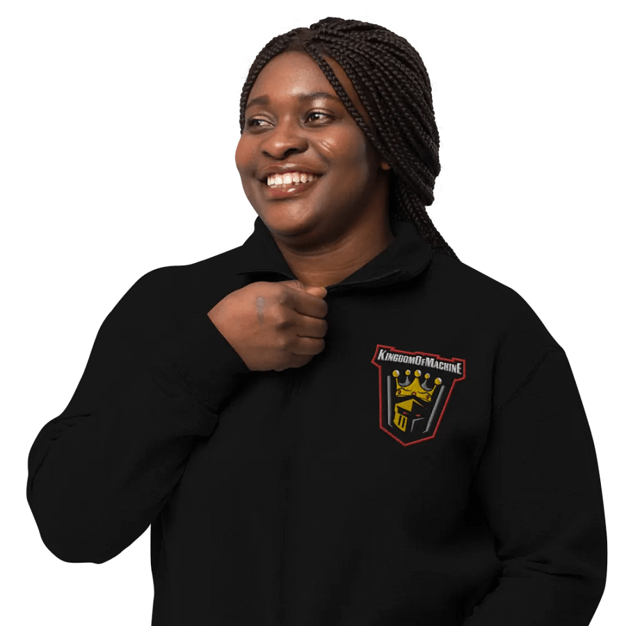 E-Sport embroider Fleece Pullover 1/4 zip product image (6)
