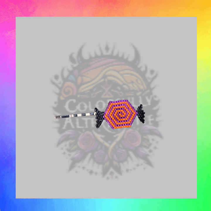 Spooky candy hair pin product image (1)