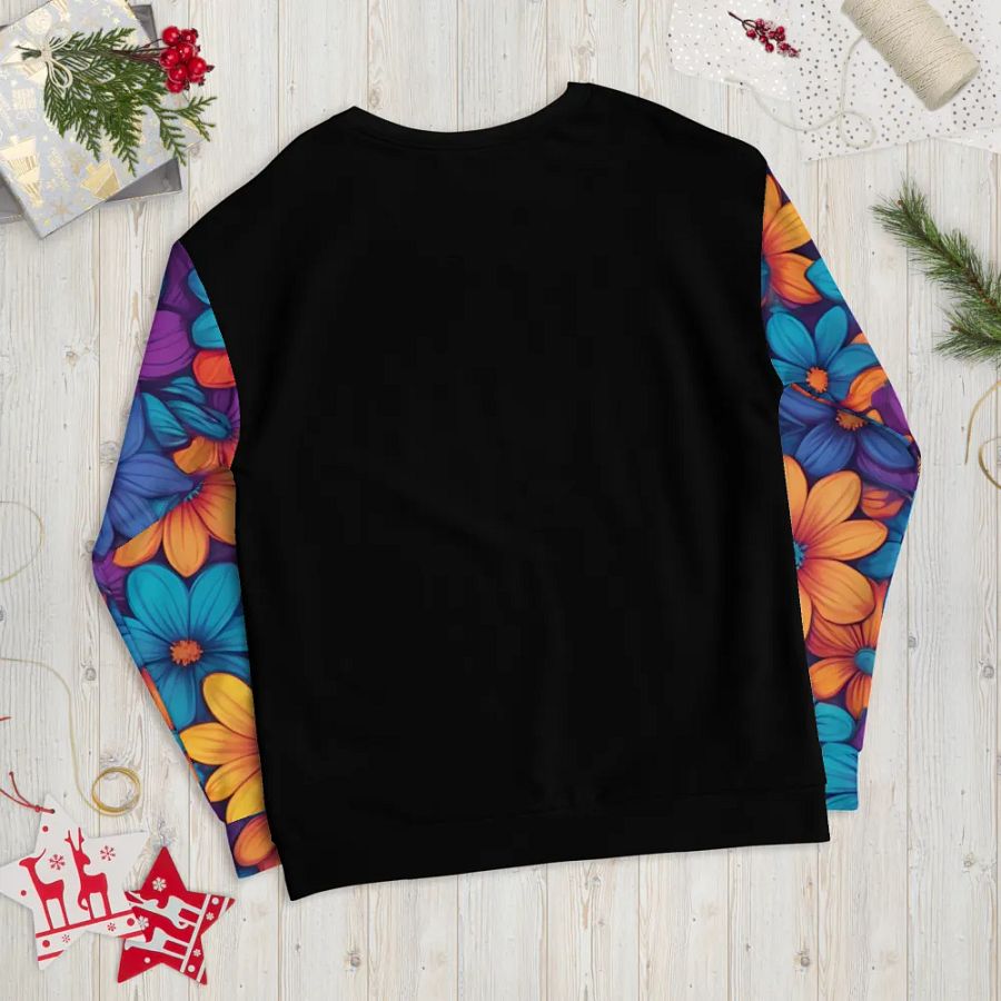 Floral Collage Unisex Sweatshirt product image (12)