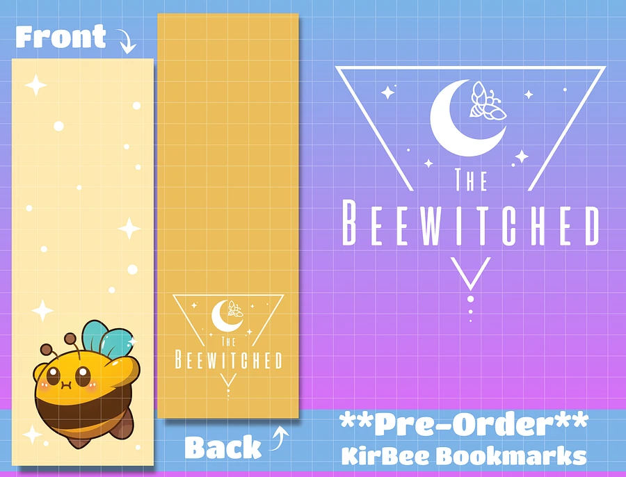 TheBeewitched || KirBee Bookmark || Kirby product image (1)