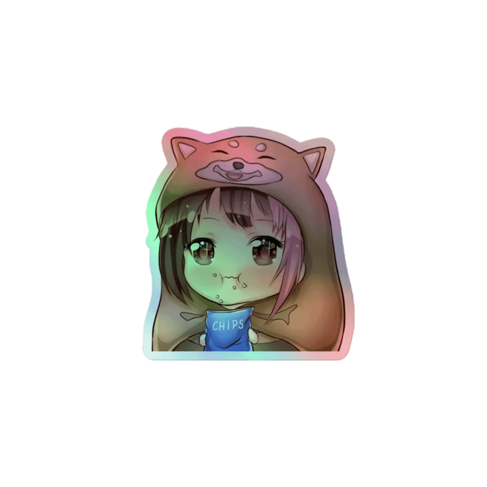 Nom Holographic Sticker product image (1)