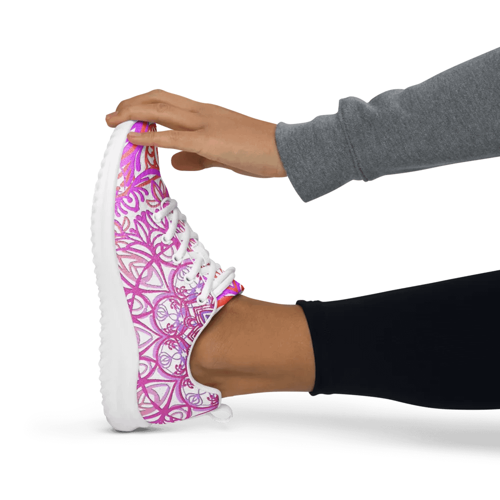Mandala Meditative Athletic Shoes product image (2)