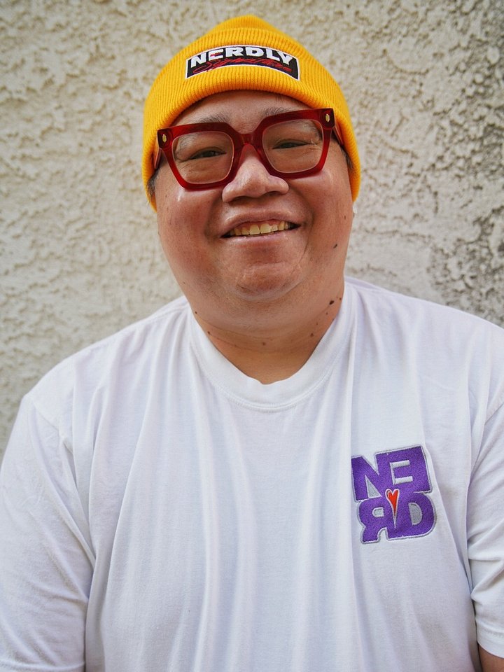 Nerd Heart Embroidered Tee (Streamer Edition) product image (1)