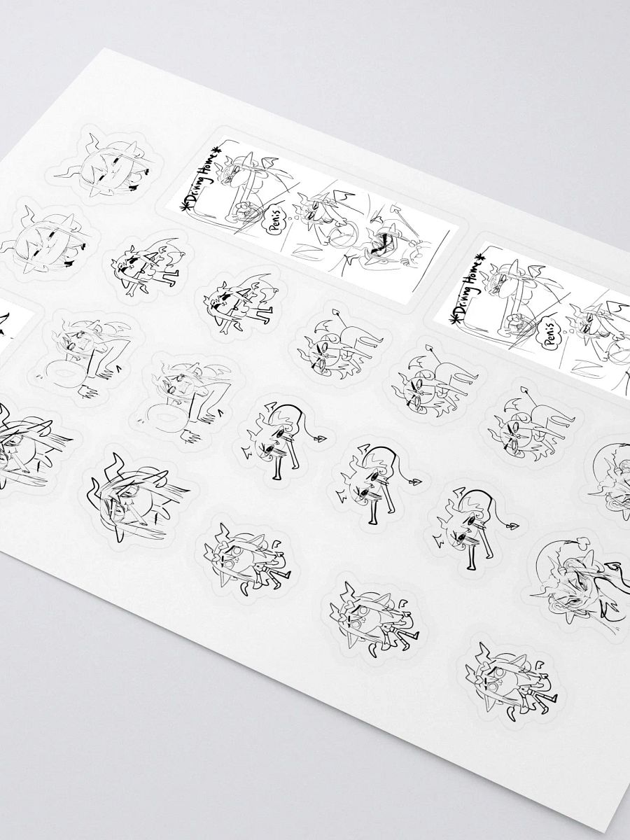 Scrungle Doodles Sticker Sheet product image (2)