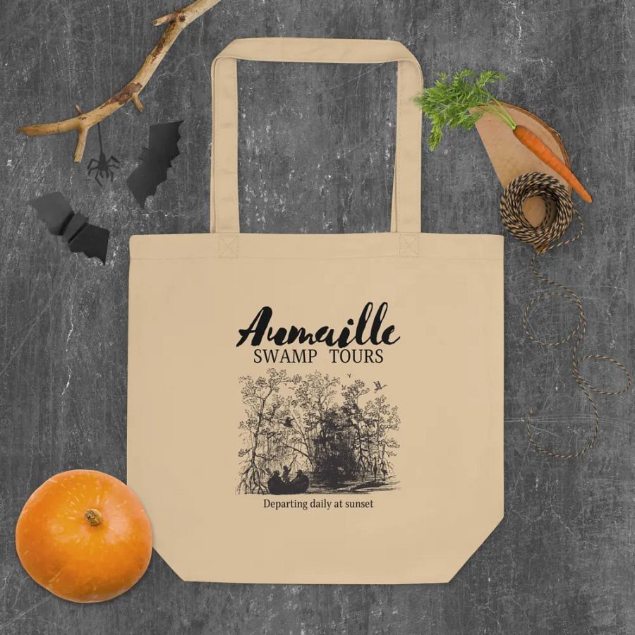 Swamp Tour Organic Cotton Tote Bag product image (5)