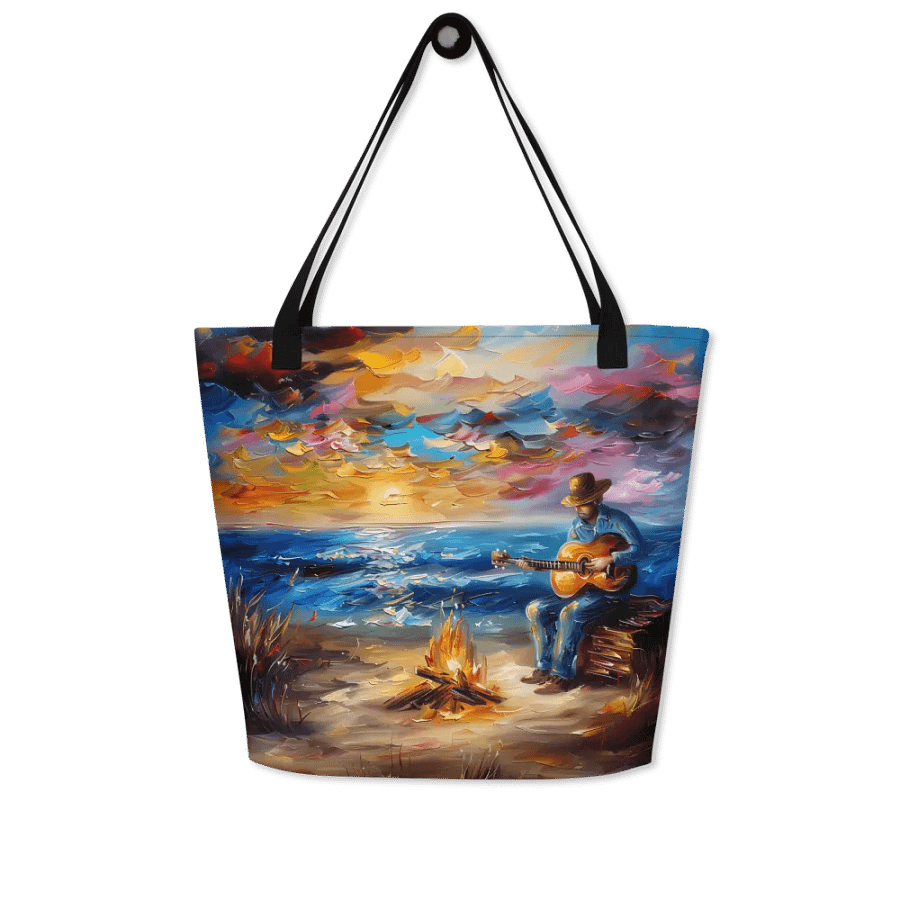 Music is Life Tote Bag product image (8)