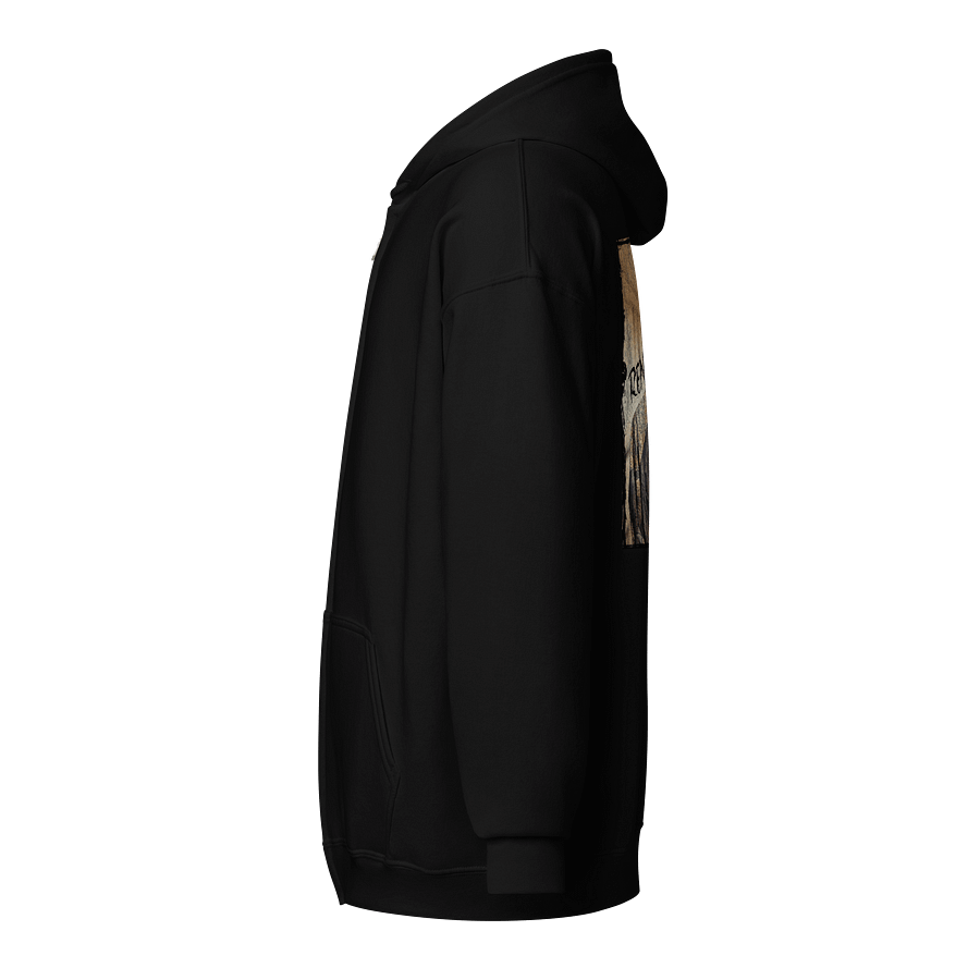 Copy of Singer From Wales Uk Zippered Gildan Unisex Hoodie product image (4)