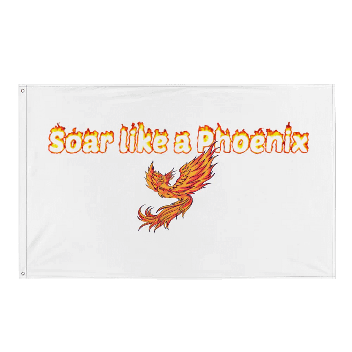 Soar like a Phoenix Flag product image (1)