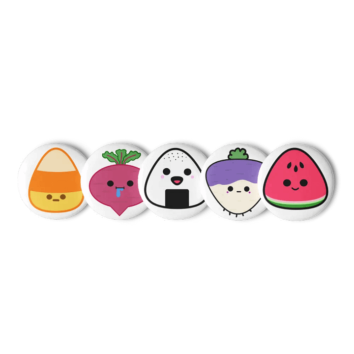 Silly Little Guys Buttons product image (1)