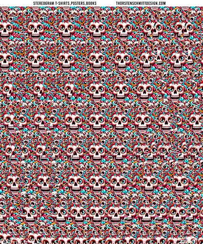 What's hidden in this image ?
 #opticalillusion #stereogram #quiz #art #asmr #3d