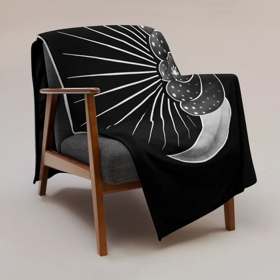 𝖘𝖊𝖗𝖕𝖊𝖓𝖙𝖊 throw blanket product image (3)