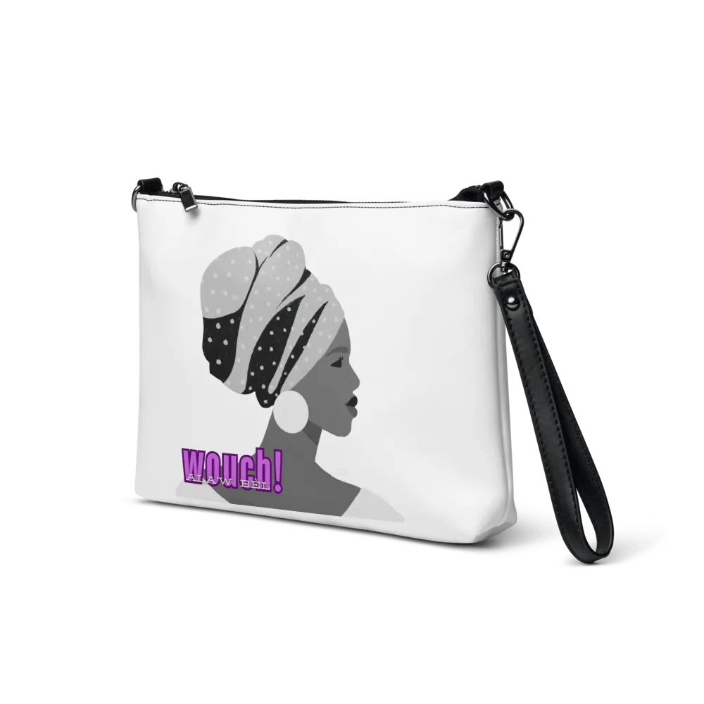 Wouch! Grayscale Profile All-Over Print Crossbody Bag product image (2)