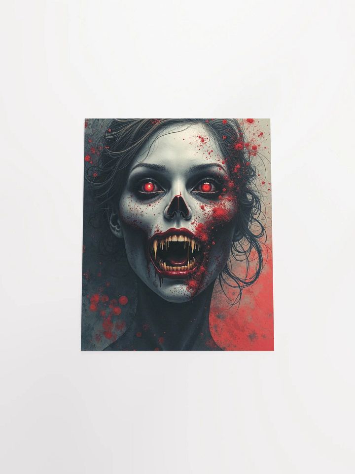 Ghastly Gaze Matte Poster product image (10)