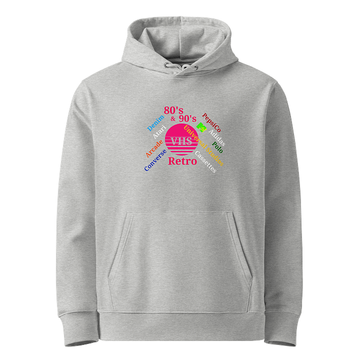 VHS Nostalgia Organic Hoodie product image (1)