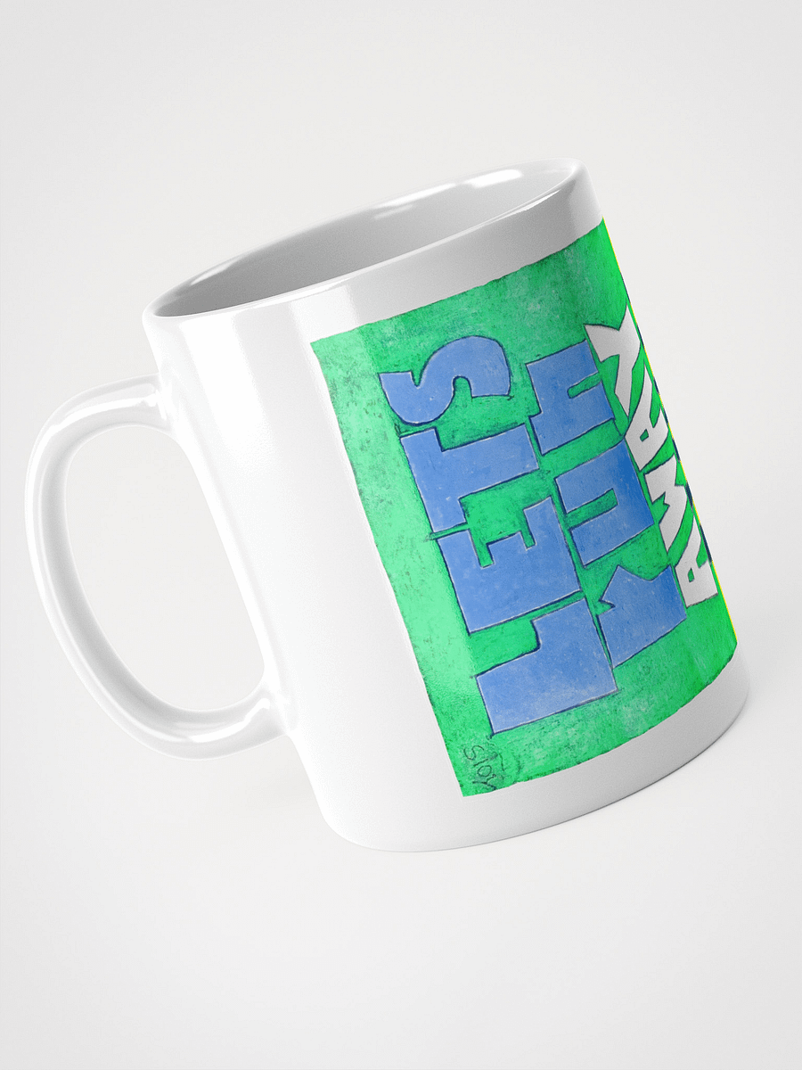 Lets Run Away White Glossy Mug product image (4)