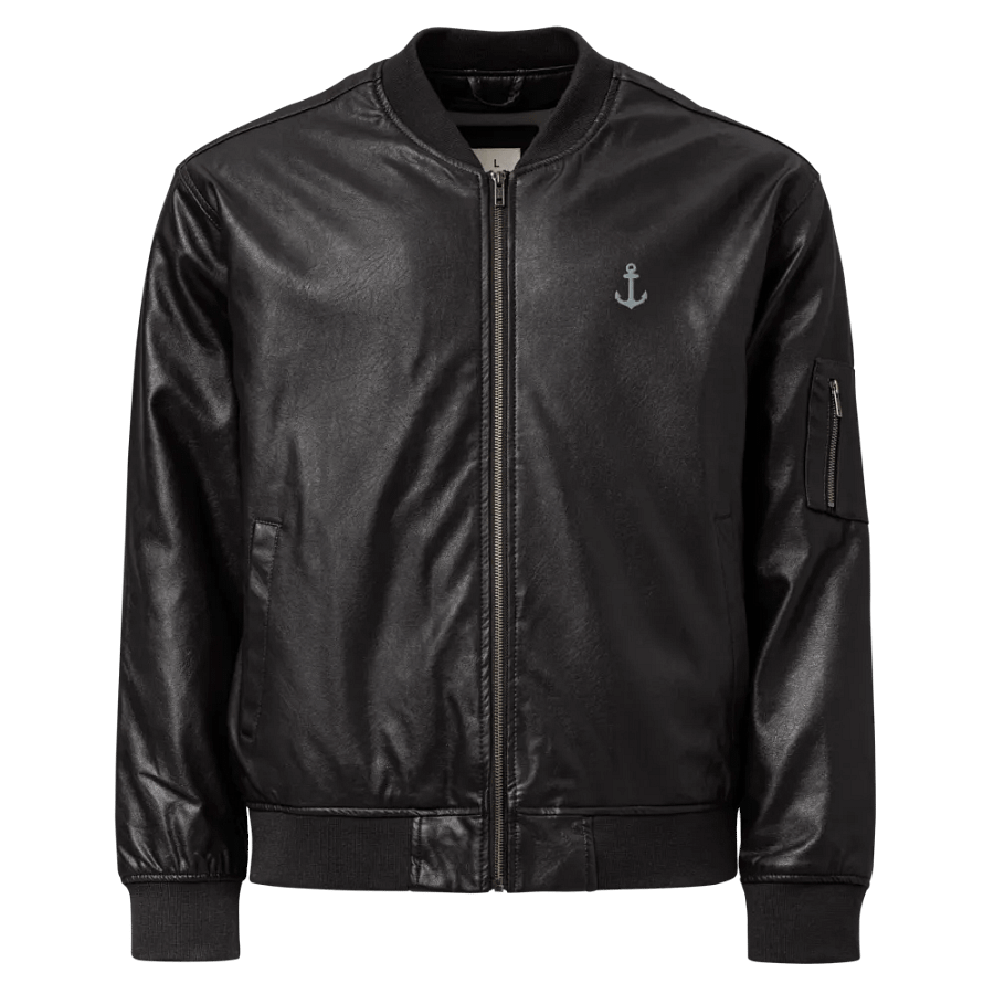 Deep and Dark Exclusive Premium Black Anchor Jacket product image (1)