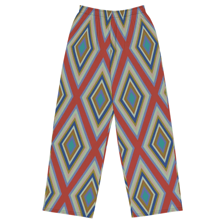 Colorful Diamonds Variation 4 Wideleg Pants product image (2)