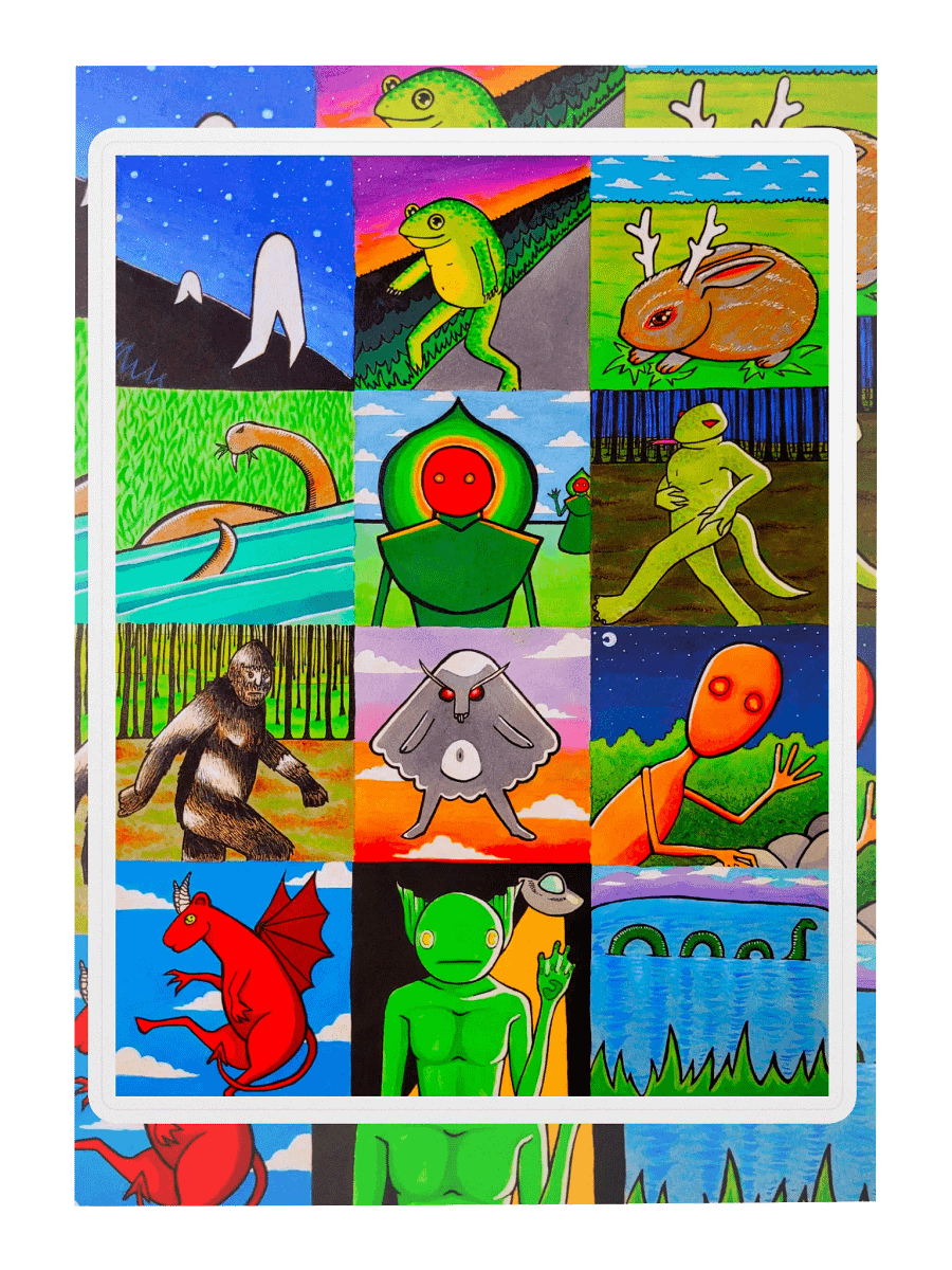 Cryptids single sticker product image (3)