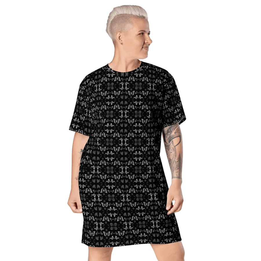 Black And White Butterfly Dress product image (7)