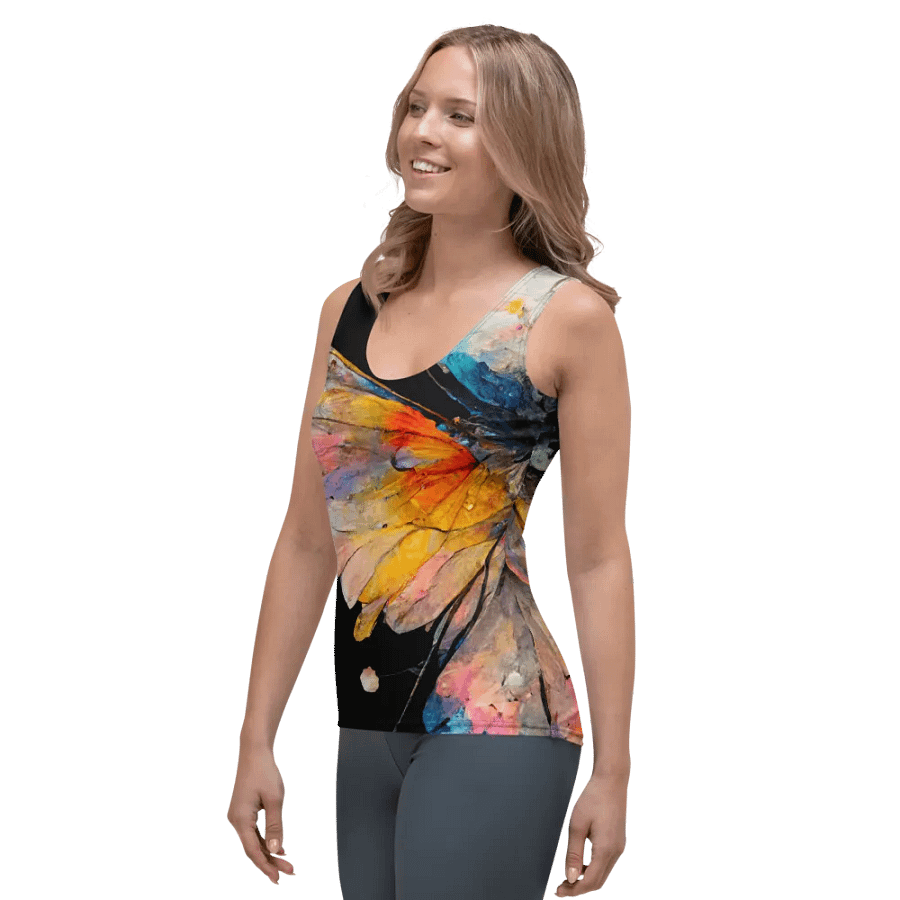 Symmetrical Butterfly Dreams Women's Tank Top product image (3)