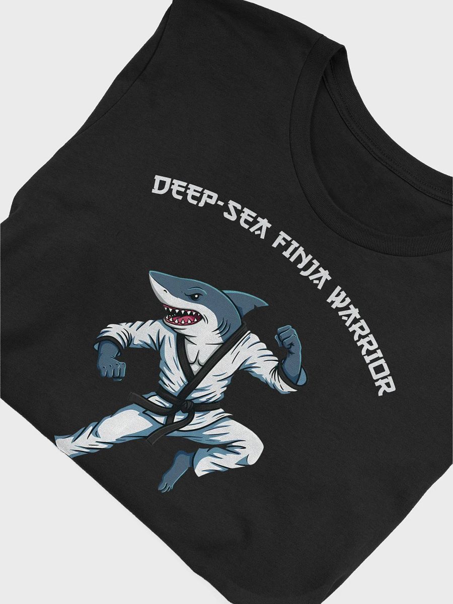Deep-Sea Finja Warrior – Funny Shark Karate T-Shirt product image (22)