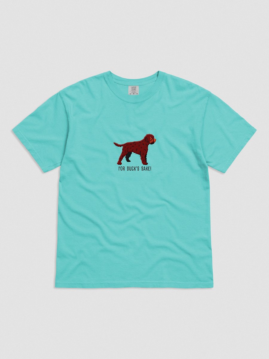 For Duck's Sake! T-Shirt(Embroidered) of a Lagotto Romagnolo(Liver) product image (31)