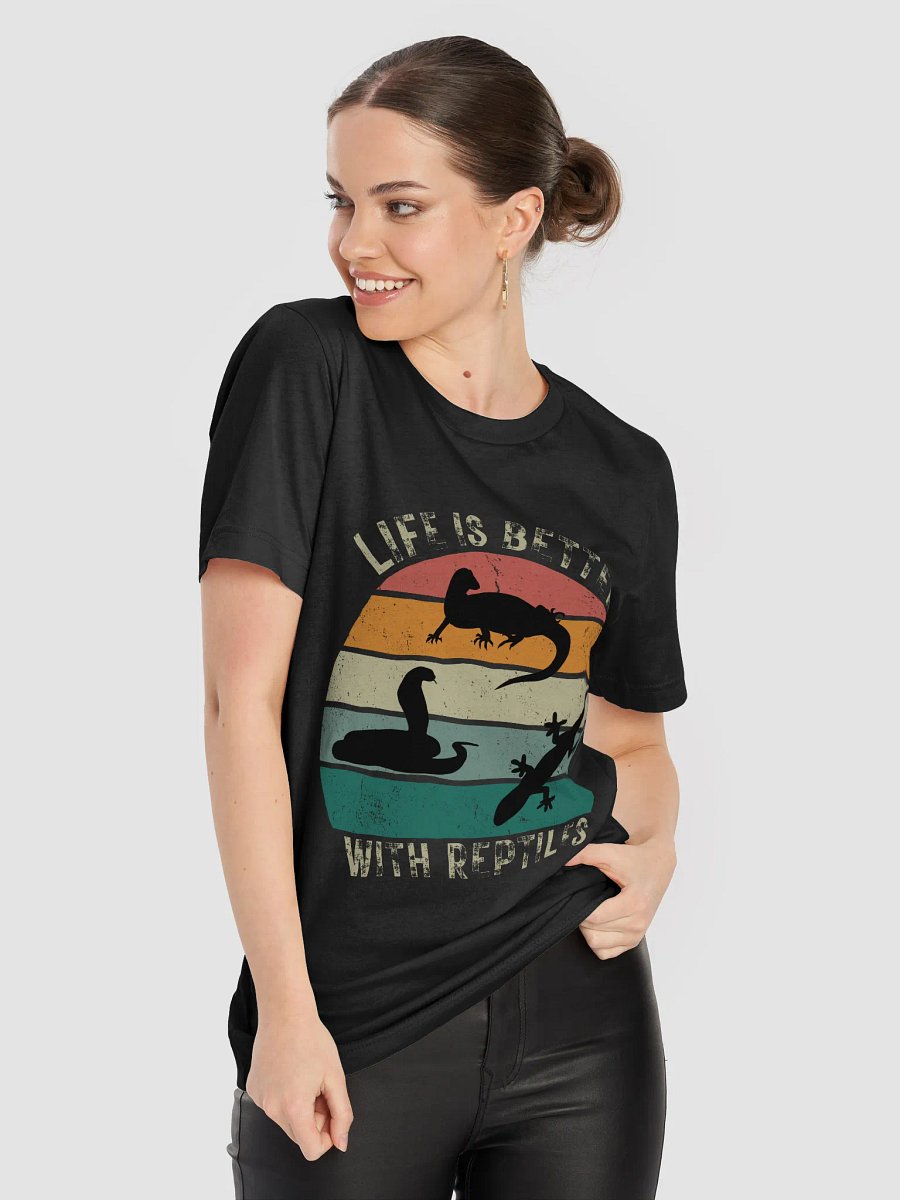 Reptile Vibes Retro T-Shirt product image (72)