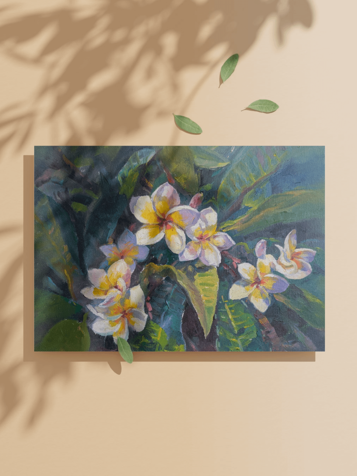 Flowers-Oil Painting Canvas Print product image (1)