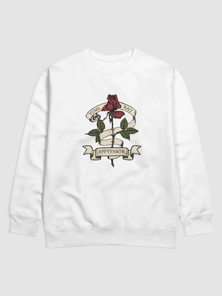 YUMA RAO Rose Tattoo Sweatshirt product image (1)