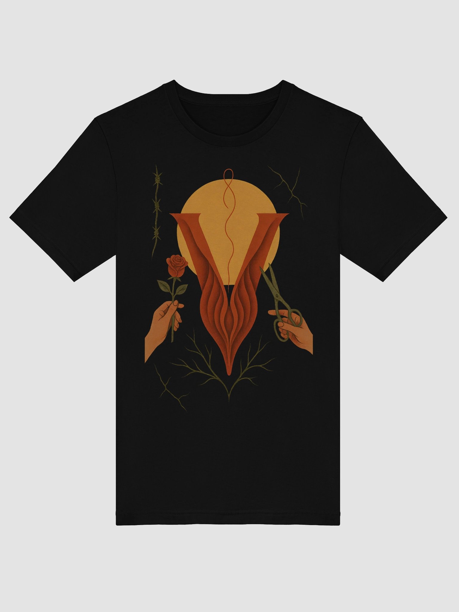 Super soft t-shirt by dark alphabet product image (48)