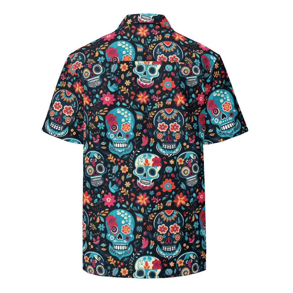 Sugar Skull Pattern-Seamless Cinco De Mayo Design product image (2)