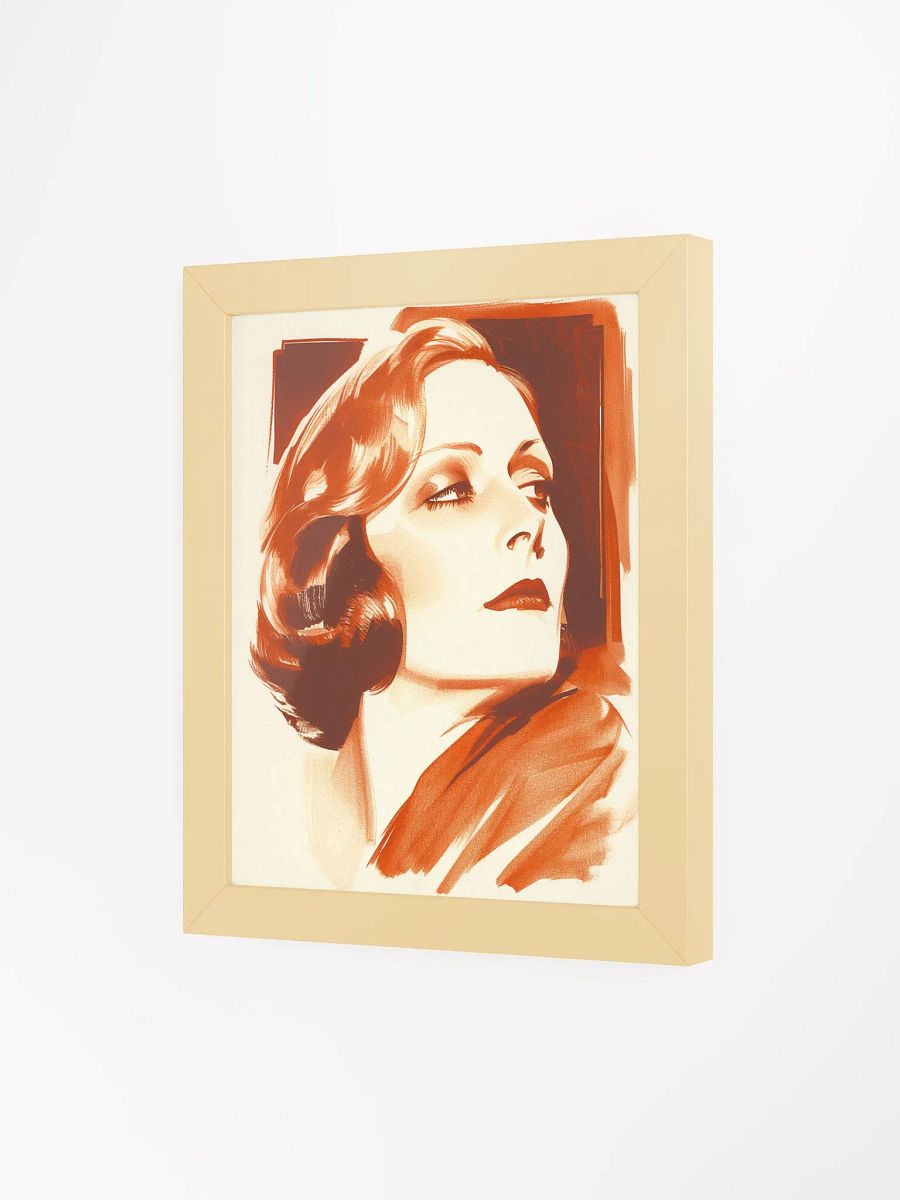 The Mysterious Lady - Greta Garbo Vintage Poster product image (3)