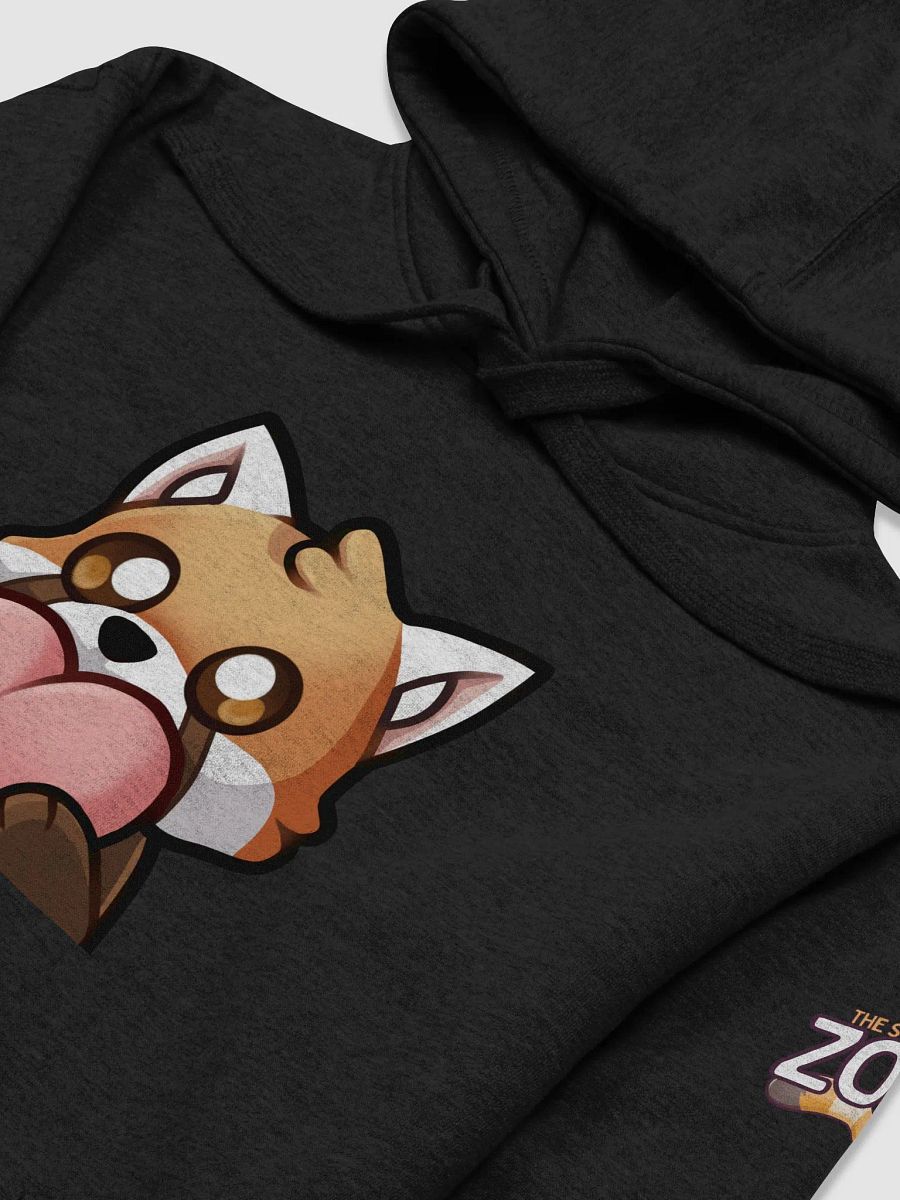 Adorable Red Panda Heart Hoodie (Printed) product image (3)