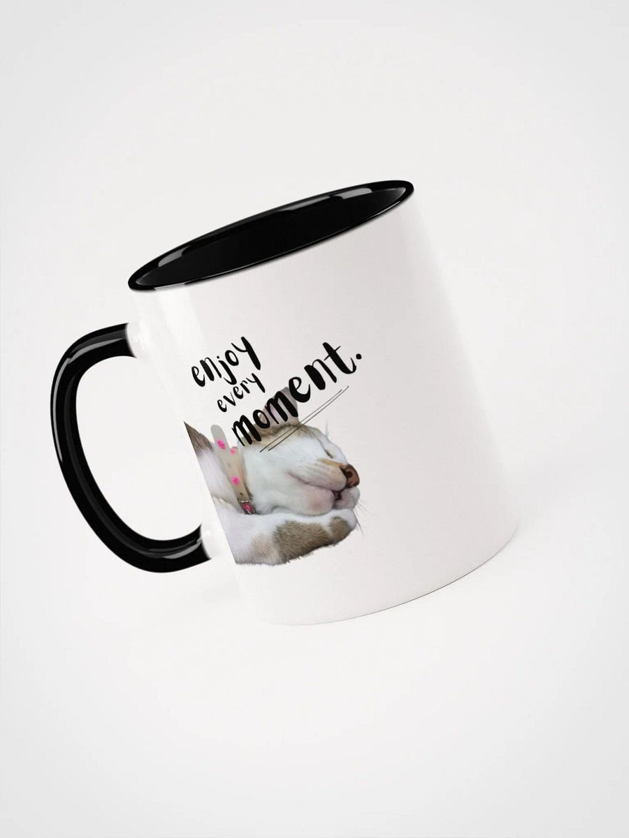 Enjoy Every Moment glossy mug with color product image (32)
