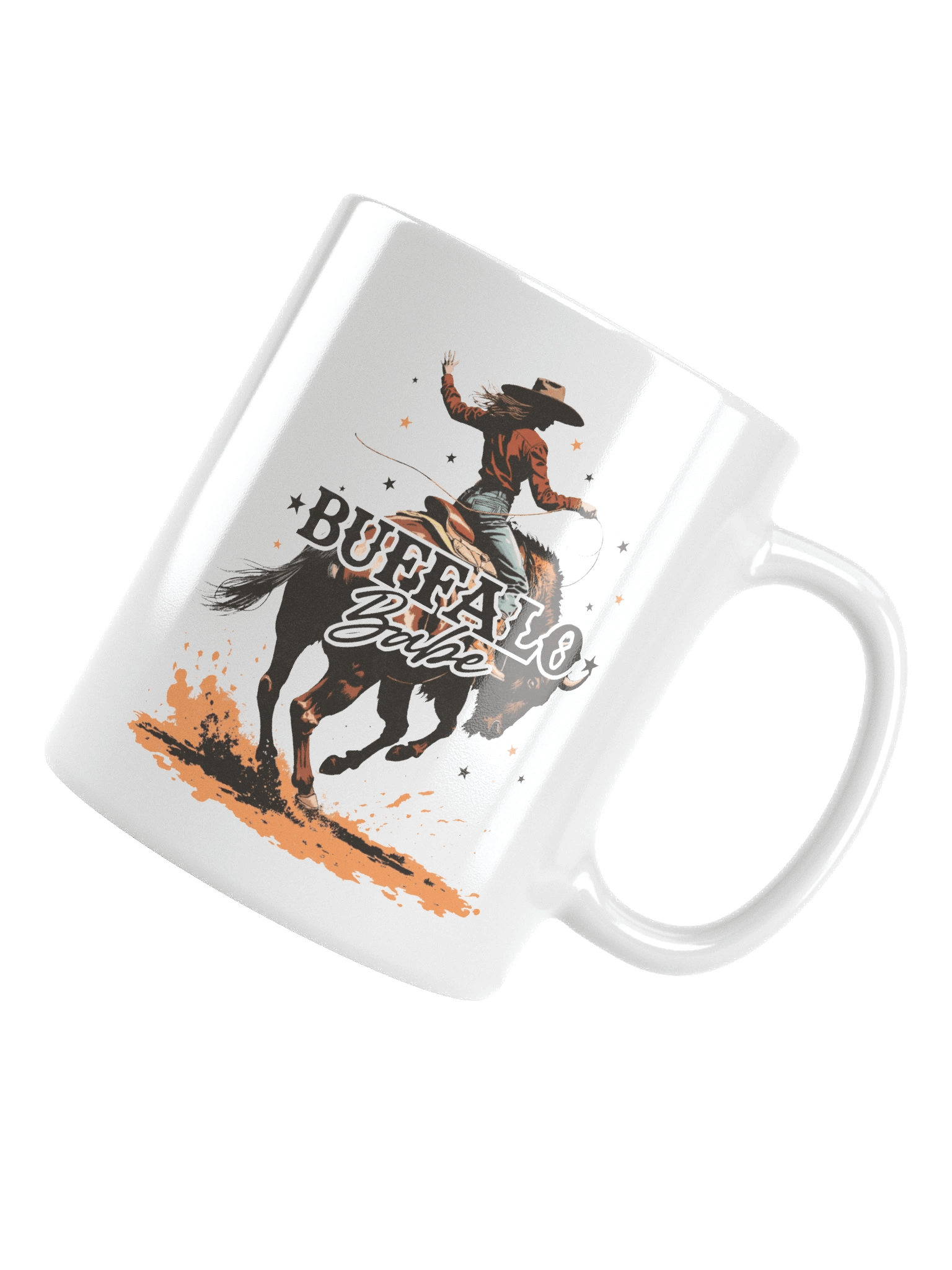 The "Buffalo Babe" Cowgirl Mug product image (5)