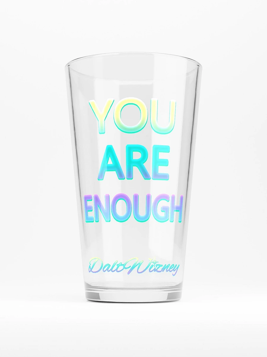You Are Enough Glass product image (1)