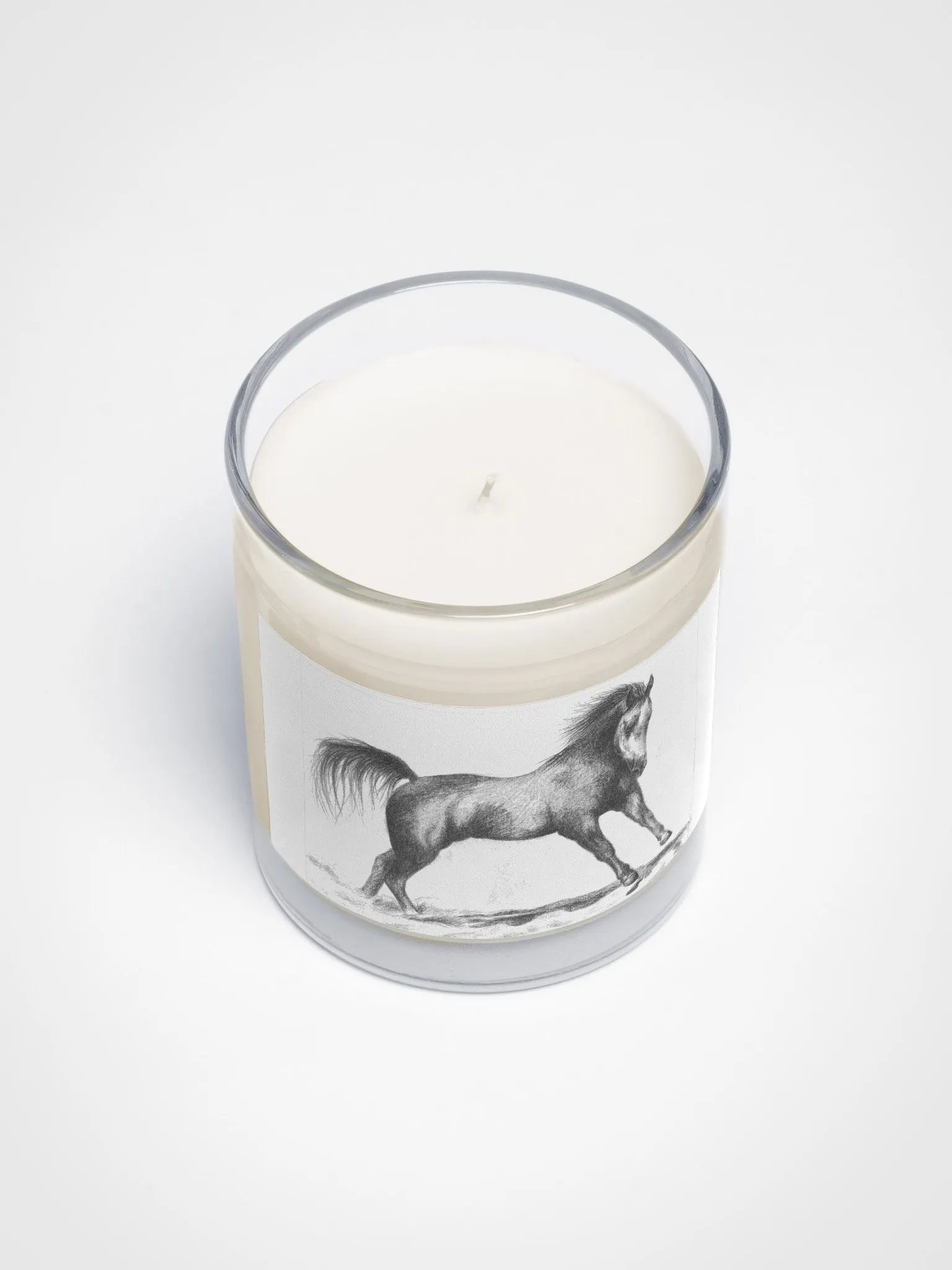 horse cantering candle product image (3)